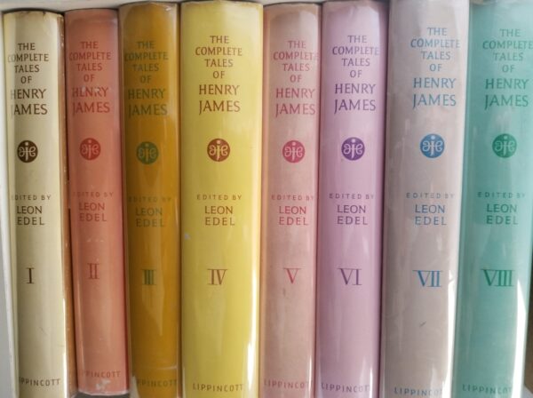 Complete Tales of Henry James — Nice Partial Set — Vols 1-8 [of a 12 volume set] — Hardcover with dust jackets