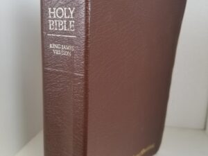 2000 — Holy Bible — King James Version — The Church of Jesus Christ of Latter-day Saints — Brown Vinyl Binding