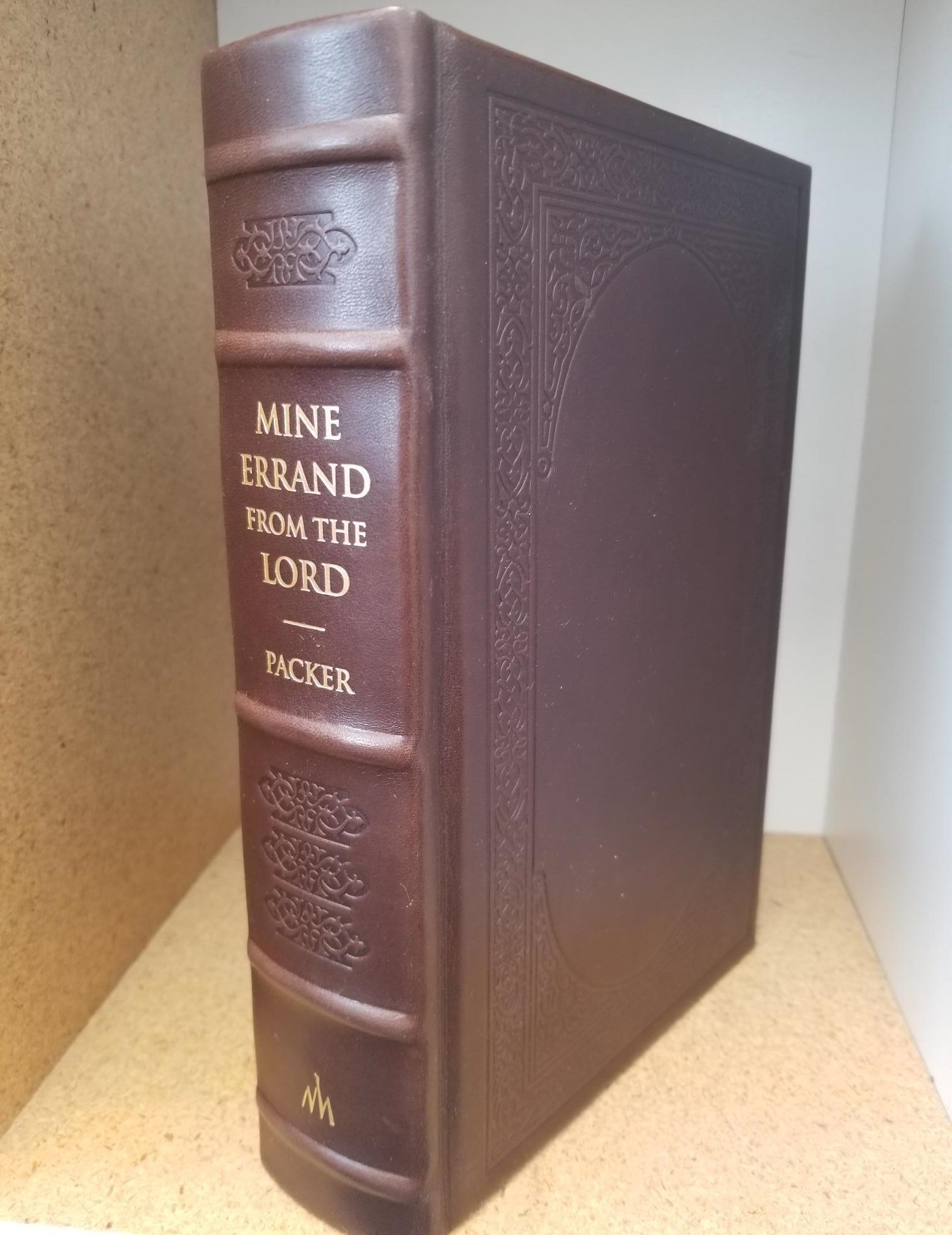 Mine Errand From the Lord Boyd K. Packer Limited Brown Leather