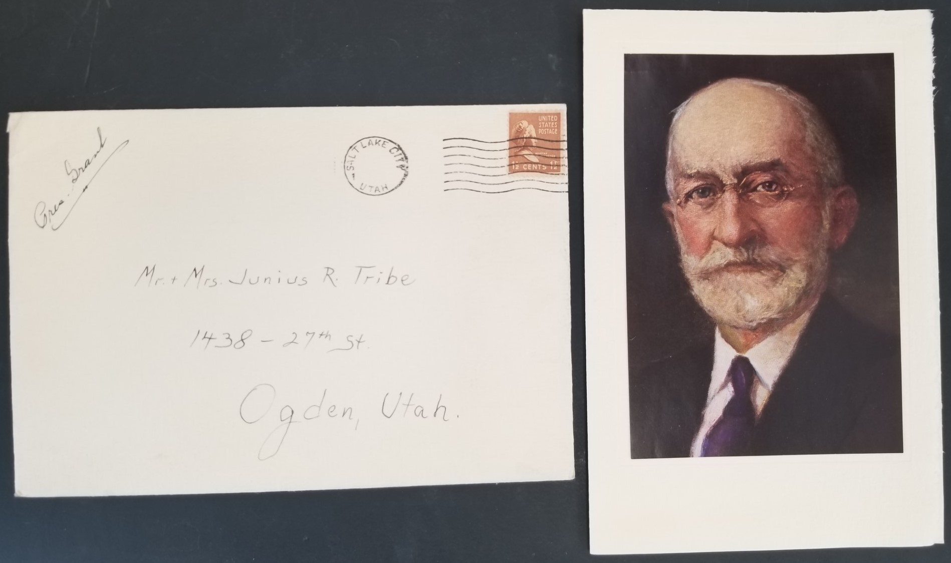 Christmas in America — Card from LDS Church President Heber J. Grant ...