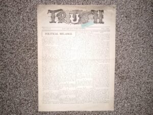 Truth: Vol. 5, No. 38, Salt Lake City, Utah, June 2, 1906 (Newspaper) (1906)