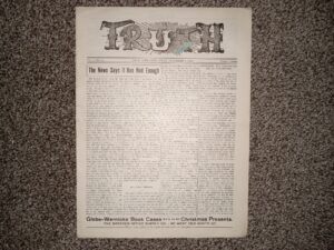 Truth: Vol. 5, No. 12, Salt Lake City, Utah, December 2, 1905 (Newspaper) (1905)
