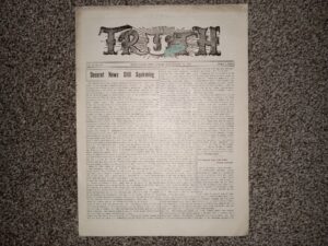 Truth: Vol. 5, No. 11, Salt Lake City, Utah, November 25, 1905 (Newspaper) (1905)