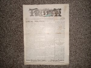 Truth: Vol. 5, No. 14, Salt Lake City, Utah, December 16, 1905 (Newspaper) (1905)