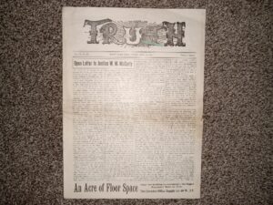 Truth: Vol. 5, No. 49, Salt Lake City, Utah, August 18, 1906 (Newspaper) (1906)