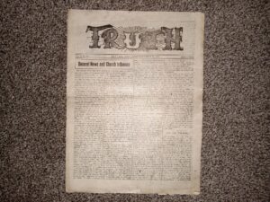 Truth: Vol. 5, No. 10, Salt Lake City, Utah, November 18, 1905 (Newspaper) (1905)