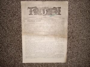 Truth: Vol. 5, No. 46, Salt Lake City, Utah, July 28, 1906 (Newspaper) (1906)