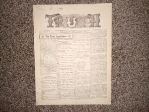 Truth: Vol. 4, No. 17, Salt Lake City, Utah, January 7, 1905 (Newspaper) (1905)