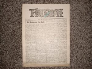 Truth: Vol. 4, No. 22, Salt Lake City, Utah, February 11, 1905 (Newspaper) (1905)
