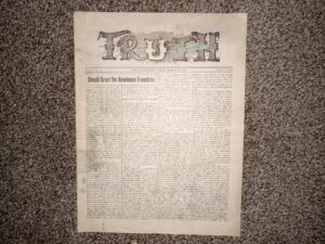 Truth: Vol. 4, No. 27, Salt Lake City, Utah, March 18, 1905 (Newspaper) (1905)