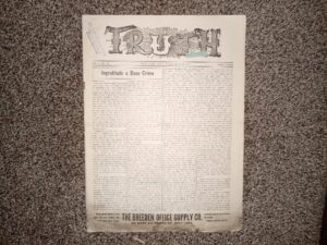 Truth: Vol. 4, No. 44, Salt Lake City, Utah, July 15, 1905 (Newspaper) (1905)