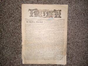 Truth: Vol. 4, No. 28, Salt Lake City, Utah, March 25, 1905 (Newspaper) (1905)