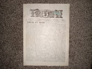 Truth: Vol. 4, No. 47, Salt Lake City, Utah, August 5, 1905 (Newspaper) (1905)