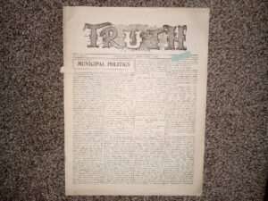Truth: Vol. 4, No. 29, Salt Lake City, Utah, April 1, 1905 (Newspaper) (1905)