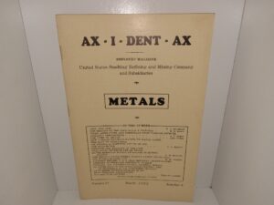 AX – I – DENT – AX: Employees’ Magazine: United States Smelting Refining and Mining Company and Subsidiaries: Metals: Vol. 17, No. 3, March – 1932 (1932)