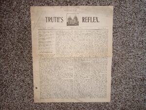 Truth’s Reflex: Vol. 3, No. 2, February, 1901 (Newspaper) (Ex-Library) (1901)