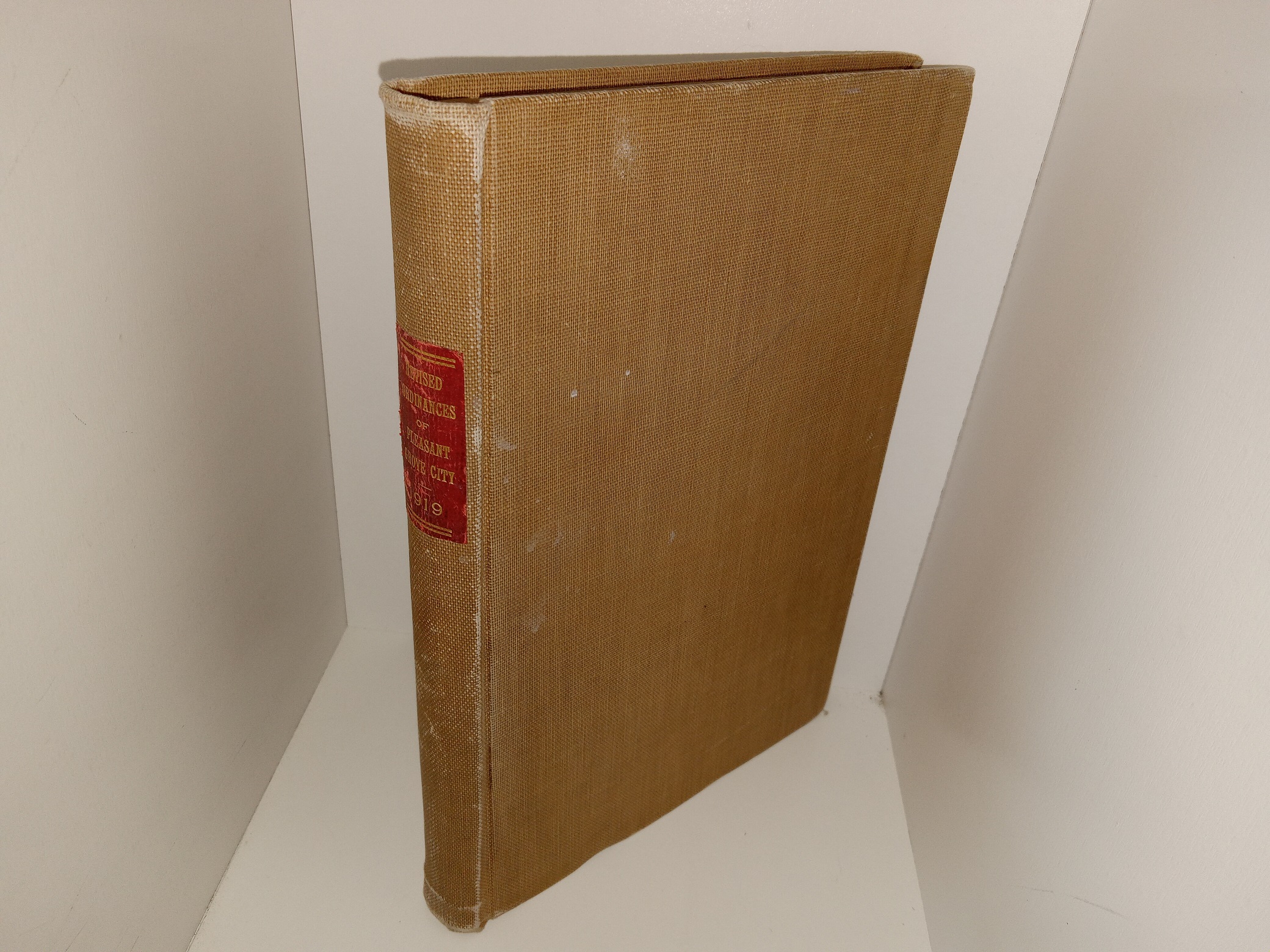 Revised Ordinances of Pleasant Grove City: 1919 (1919)