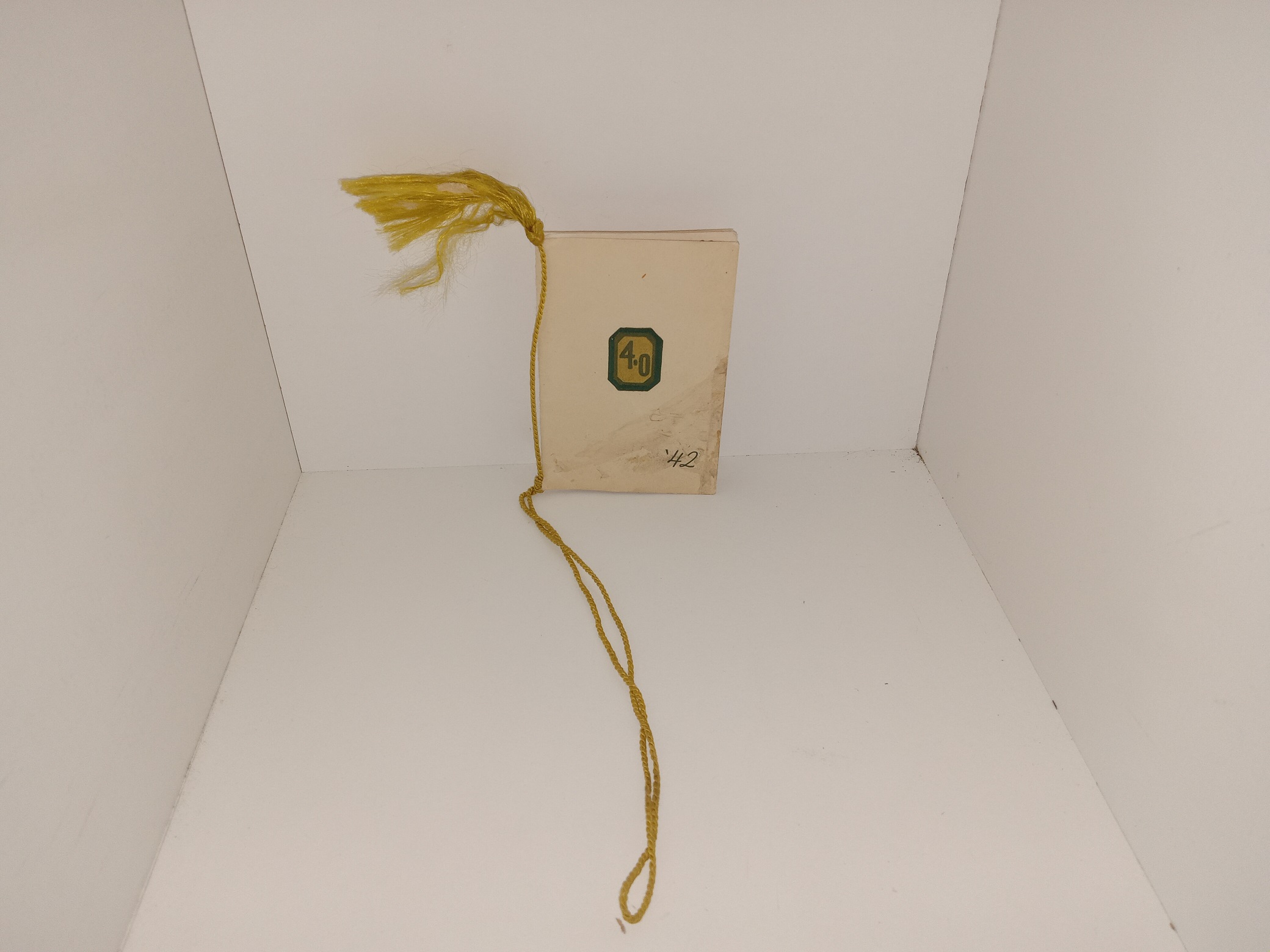 4-0 Semi-Annual Dance Invitation/Program Booklet (No Publishing Date)