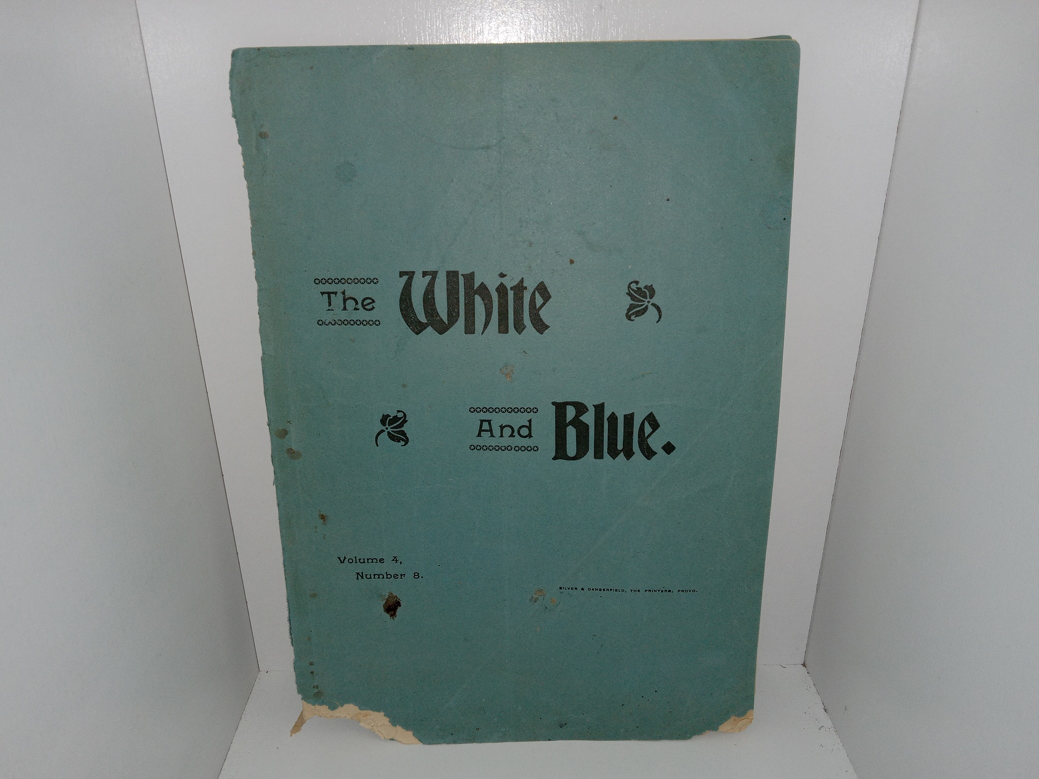The White and Blue: Vol. 4, No. 8, Provo City, Utah, February 15, 1901 (1901)