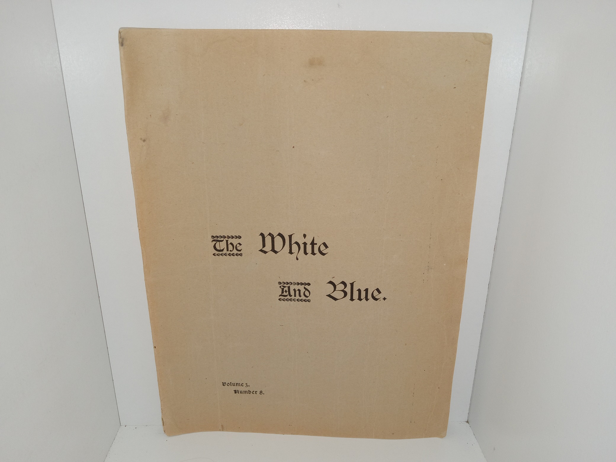 The White and Blue: Vol. 3, No. 8, Provo City, Utah, March 15, 1900 (1900)