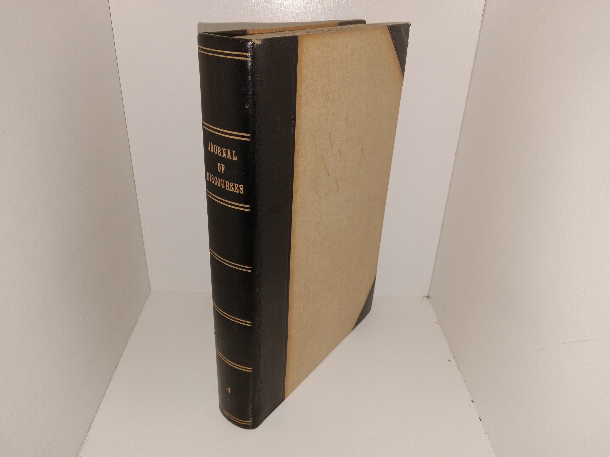 Journal of Discourses: Vol. 4 (3/4 Leather) (Reprint) (1956)