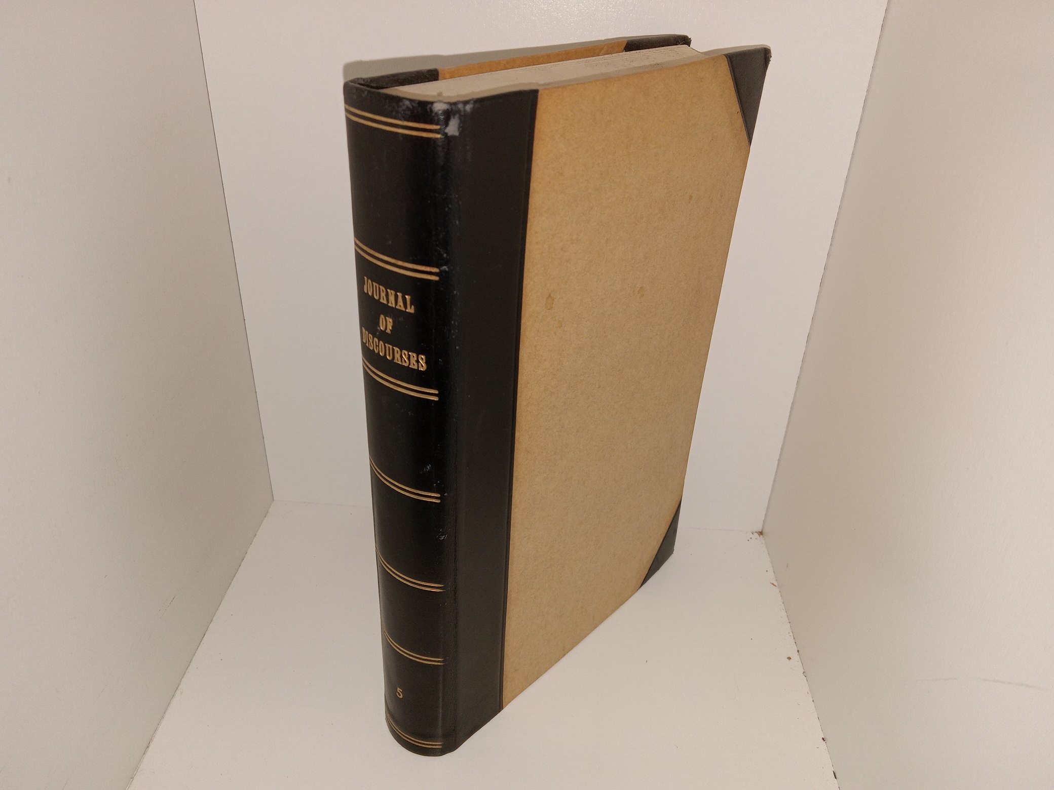Journal of Discourses: Vol. 5 (3/4 Leather) (Reprint) (1956)