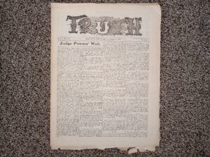 Truth: Special Edition, Salt Lake City, Utah, October 19, 1904 (Newspaper) (1904)