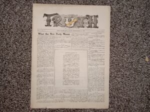 Truth: Vol. 4, No. 3, Salt Lake City, Utah, September 17, 1904 (Newspaper) (1904)