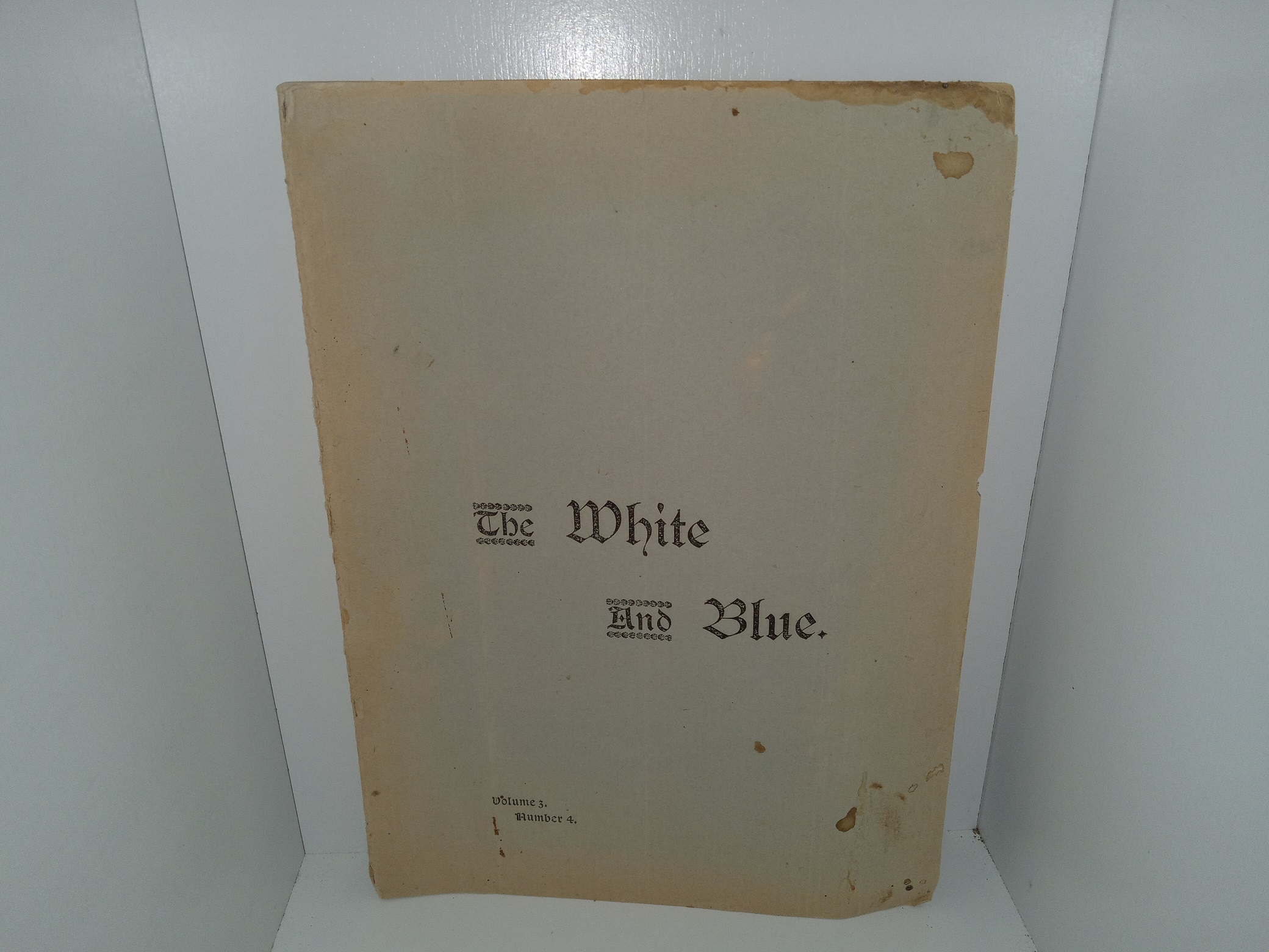 The White and Blue: Vol. 3, No. 4, Provo City, Utah, January 15, 1900 (1900)