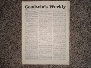 Goodwin’s Weekly: Vol. 18, No. 23, Salt Lake City, Utah, March 25, 1911 (Newspaper) (1911)