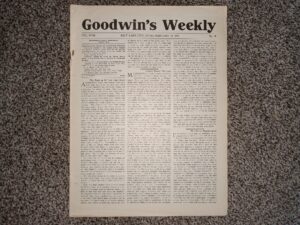 Goodwin’s Weekly: Vol. 18, No. 18, Salt Lake City, Utah, February 18, 1911 (Newspaper) (1911)