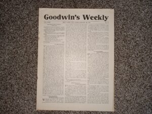 Goodwin’s Weekly: Vol. 18, No. 15, Salt Lake City, Utah, January 28, 1911 (Newspaper) (1911)