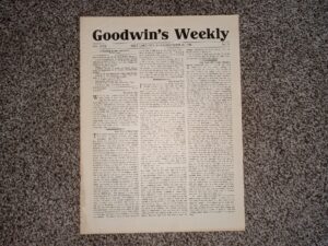 Goodwin’s Weekly: Vol. 18, No. 11, Salt Lake City, Utah, December 31, 1910 (Newspaper) (1910)