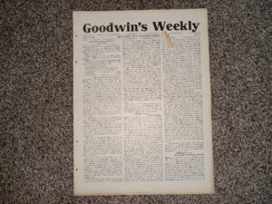 Goodwin’s Weekly: Vol. 18, No. 8, Salt Lake City, Utah, December 10, 1910 (Newspaper) (1910)