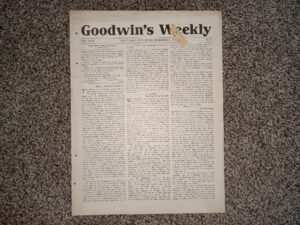 Goodwin’s Weekly: Vol. 18, No. 7, Salt Lake City, Utah, December 3, 1910 (Newspaper) (1910)