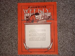 Goodwin’s Weekly: Vol. 21, No. 35, Salt Lake City, Utah, December 14, 1912 (Newspaper) (1912)