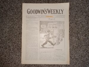 Goodwin’s Weekly: Vol. 21, No. 51, Salt Lake City, Utah…. (Newspaper) (Unknown Publishing Date)