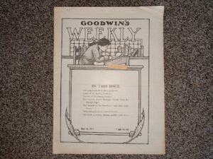 Goodwin’s Weekly: Vol 21, No. 48, Salt Lake City, Utah, March 15, 1913 (Newspaper) (1913)