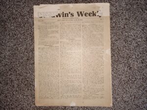 Goodwin’s Weekly: Vol. 21, No. 1, Salt Lake City, Utah, April 20, 1912 (Newspaper) (1912)