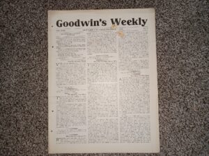 Goodwin’s Weekly: Vol. 18, No. 3, Salt Lake City, Utah, November…, 1910 (Newspaper) (1910)
