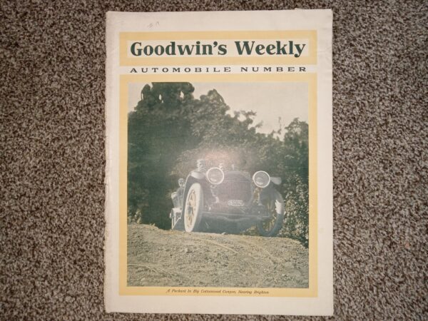 Goodwin’s Weekly Automobile Number: Salt Lake City, Utah, February 25, 1911 (Newspaper) (1911)