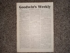Goodwin’s Weekly: Vol. 18, No. 24, Salt Lake City, Utah, April 1, 1911 (Newspaper) (1911)