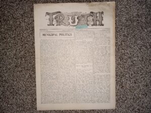 Truth: Vol. 4, No. 29, Salt Lake City, Utah, April 1, 1905 (Newspaper) (1905)