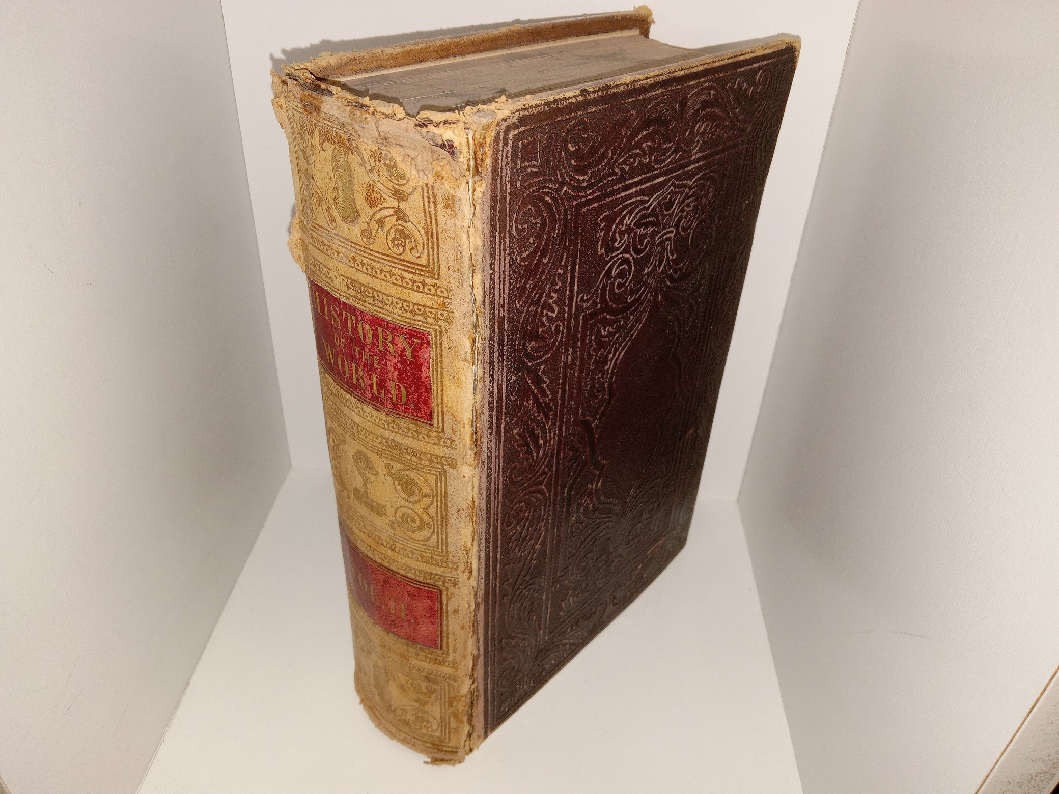 History of the World: Vol. 2 (Leather) (1852) ~ by Samuel Maunder