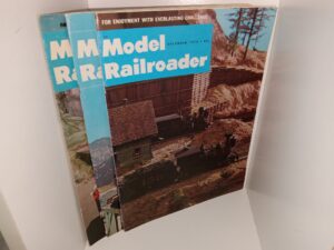 3 Issues of Model Railroader Magazine (See Details)
