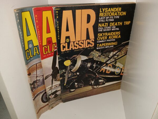3 Issues of Air Classics Magazine (See Details)