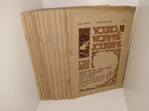 Partial Set of Young Woman’s Journals for the year 1916