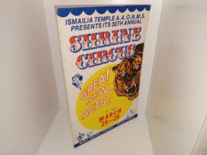 Ismalia Temple A.A.O.N.M.S. Presents its 30th Annual Shrine Circus: No. 4178, March 25 thru 28 (1976)