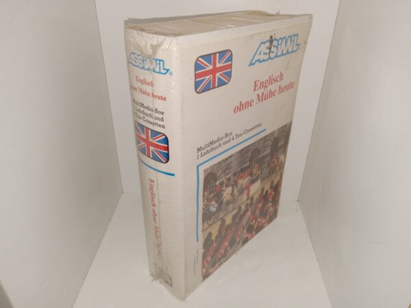 Assimil Englisch ohne Mühe heute: MultiMedia-Box 1 Lehrbuch und 4 Ton-Cassetten (German: Assimil English without effort today: MultiMedia-Box 1 textbook and 4 audio cassettes) (New) (Unknown Publishing Date
