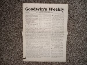 Goodwin’s Weekly: Vol. 19, No. 26, Salt Lake City, Utah, October 14, 1911 (Newspaper) (1911)